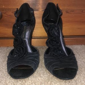 Dressy black Steve Madden Luxe heels